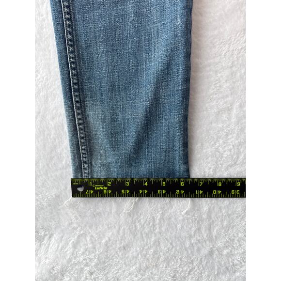 Ralph Lauren Jeans Thompson 650 Women Size 30 Raw Hem Cotton Denim - Picture 6 of 10